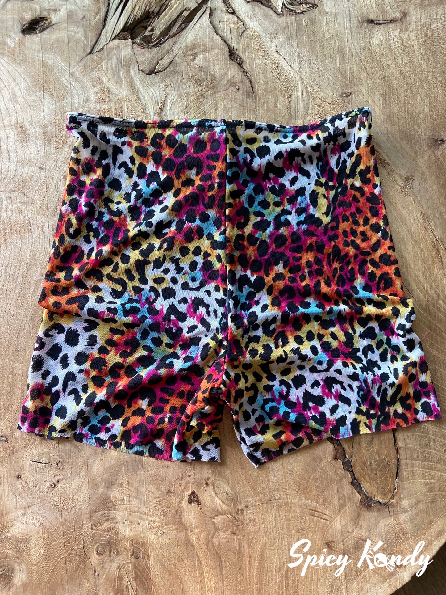MESH SHORTS W PRINTED PATTERNS