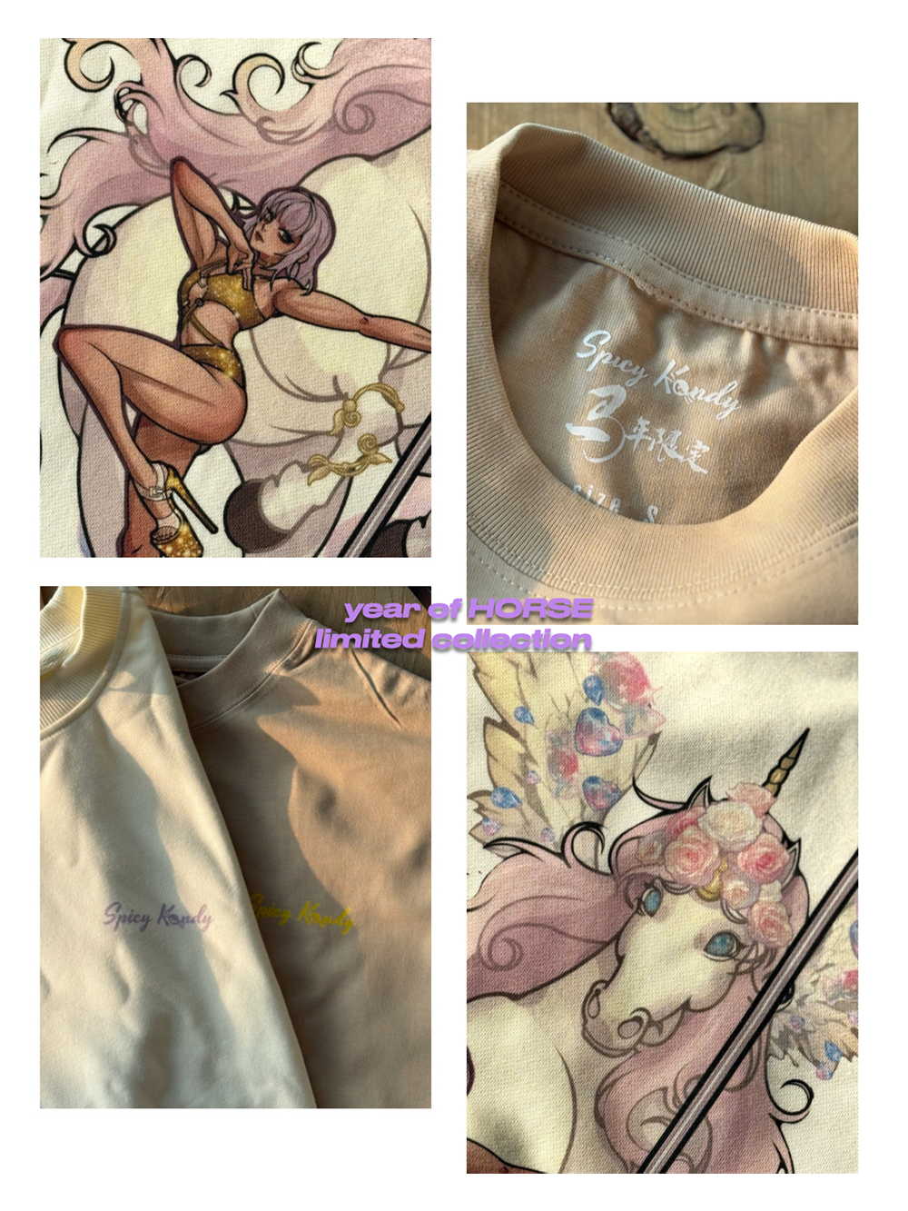 [PRE-ORDER]The year of HORSE T-SHIRTS limited outfits collection(ship in 15 days）